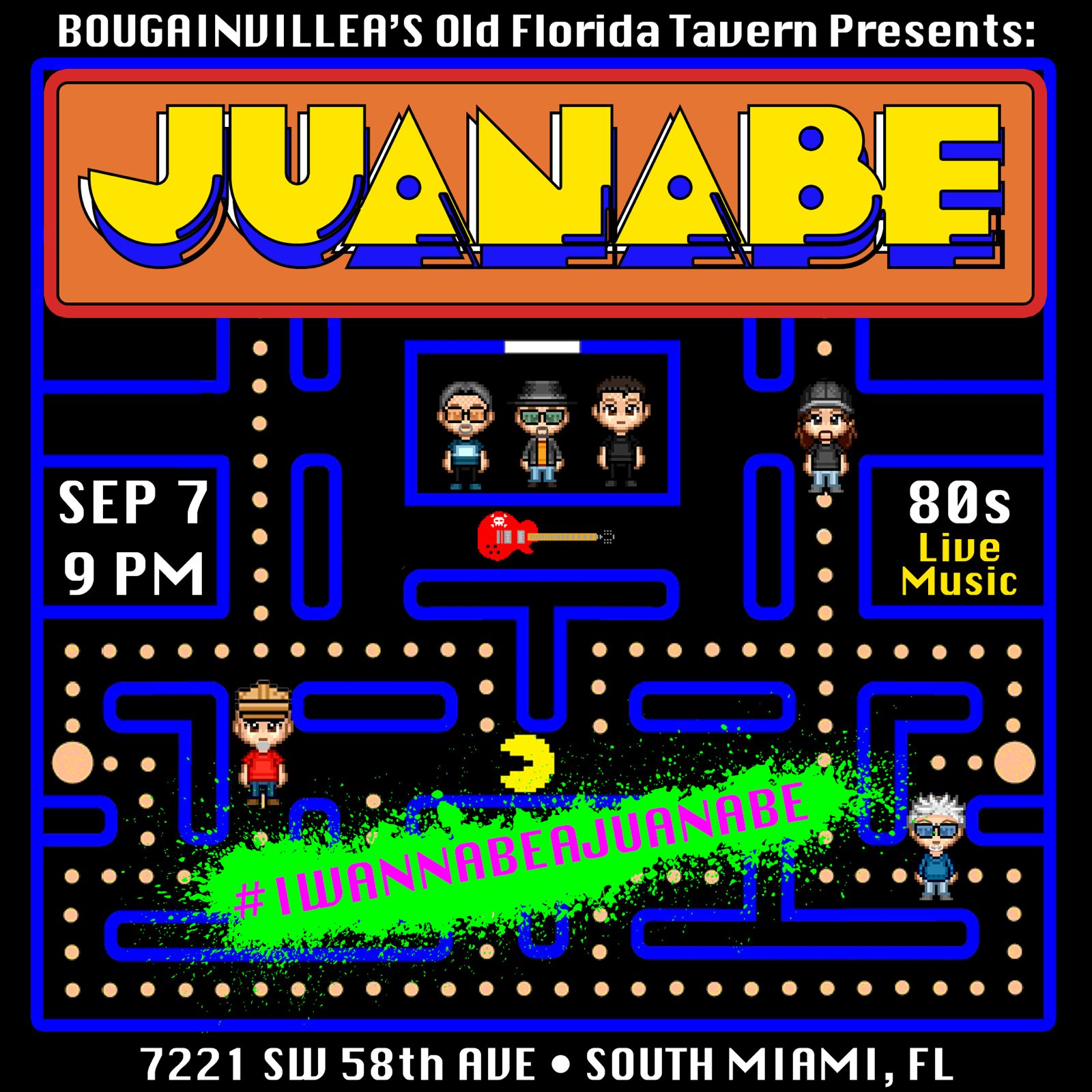 Juanabe at Bougainvillea'S Old Florida Tavern - Sep 7th 9pm