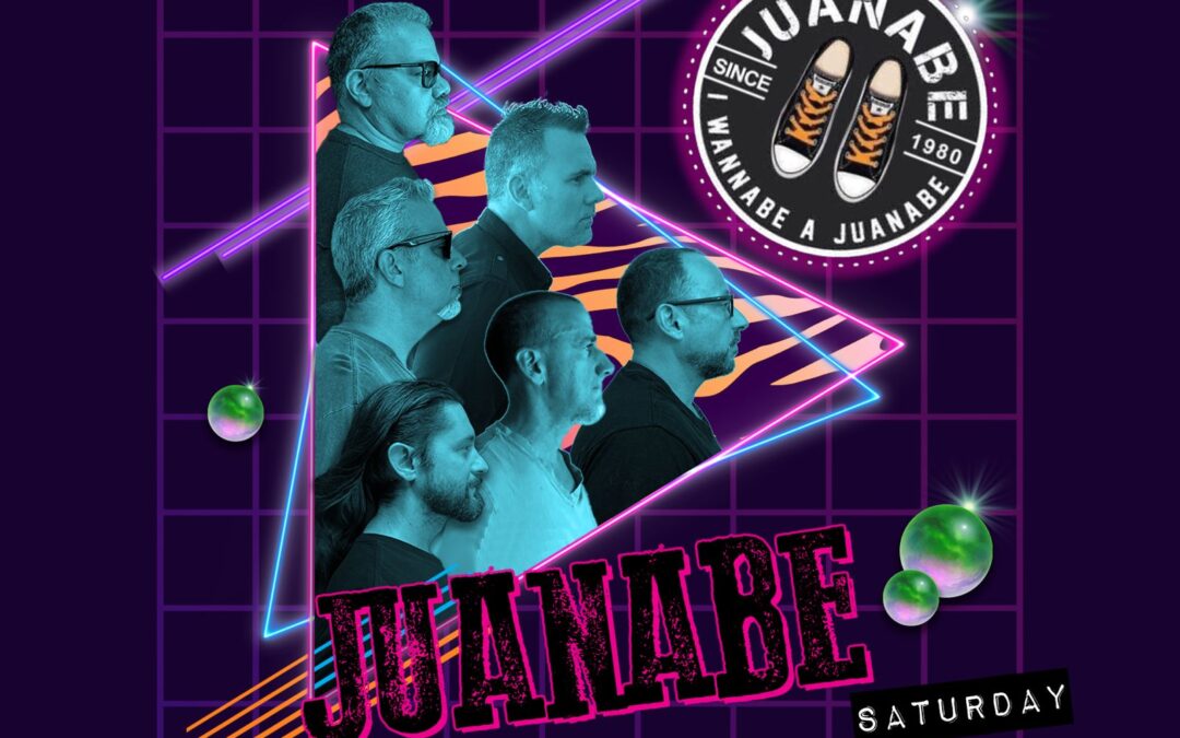 JUANABE AT THE WELLINGTON AMPHITHEATER AUGUST 10 at 7:30PM