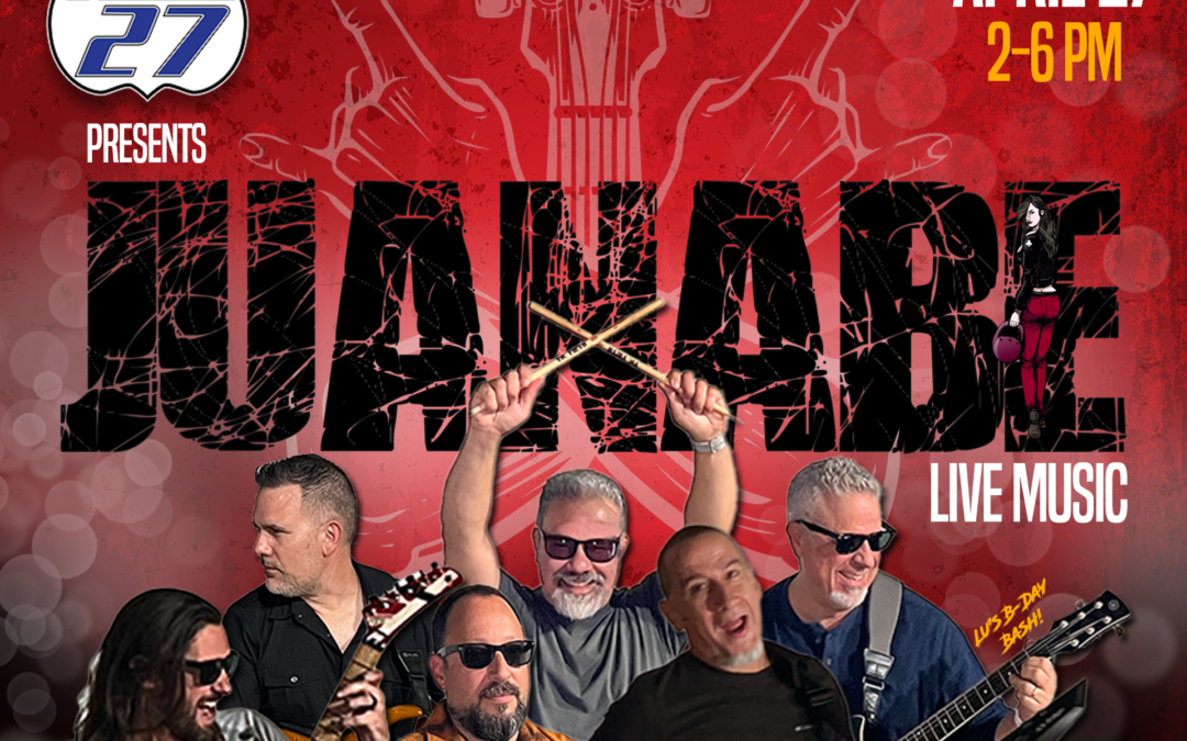 Juanabe @ Cafe 27 in Southwest Ranches, FL • Sunday, Apr 27 • 2:00pm