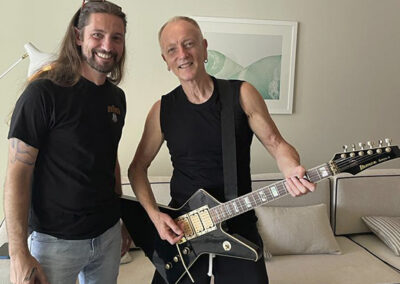 Juanabe - Albert & Phil Collen of Def Leppard