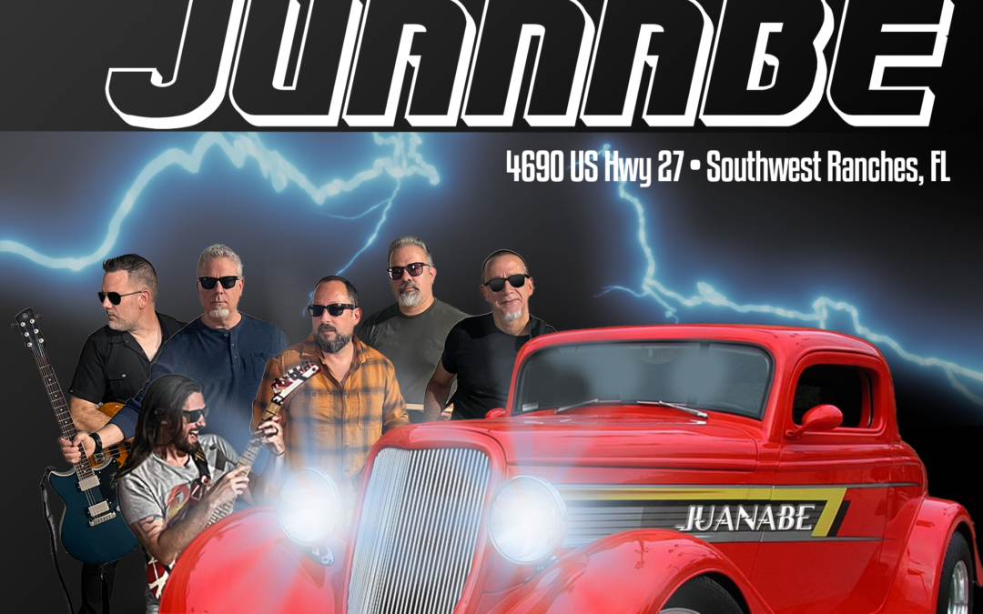 Juanabe @ Cafe 27 in Southwest Ranches, FL • Sunday, Jun 22 • 2:00pm