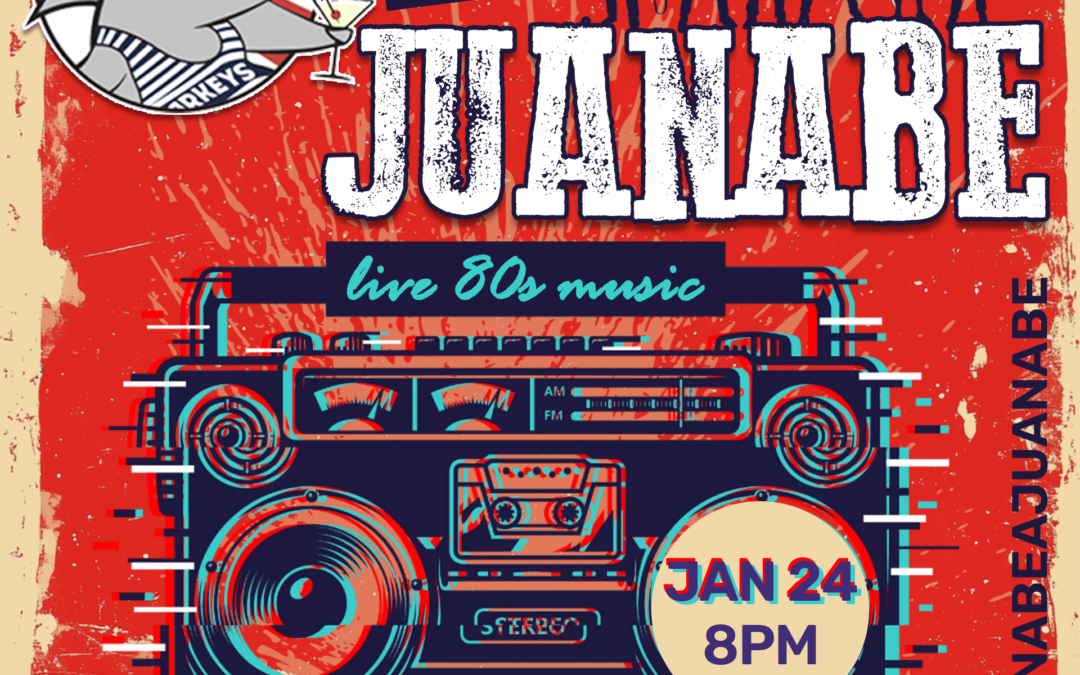 Juanabe @ Sharkey’s in Coral Springs, FL • Saturday January 24 • 8:00PM