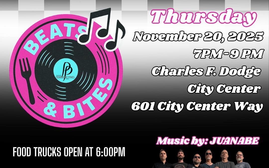 Juanabe @ Beats & Bites-80s Throwback Thursday in Pembroke Pines, FL • Thursday, November 20 • 7:00pm