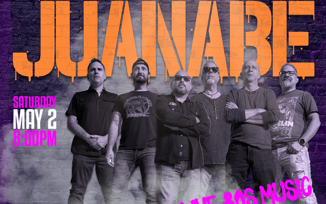 Juanabe @ Sharkey’s in Coral Springs, FL • Saturday May 2 • 8:00PM